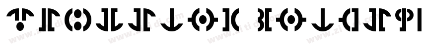 TFCaslon BoldSpecia字体转换
